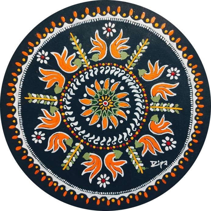 Palash Flower Decor Left